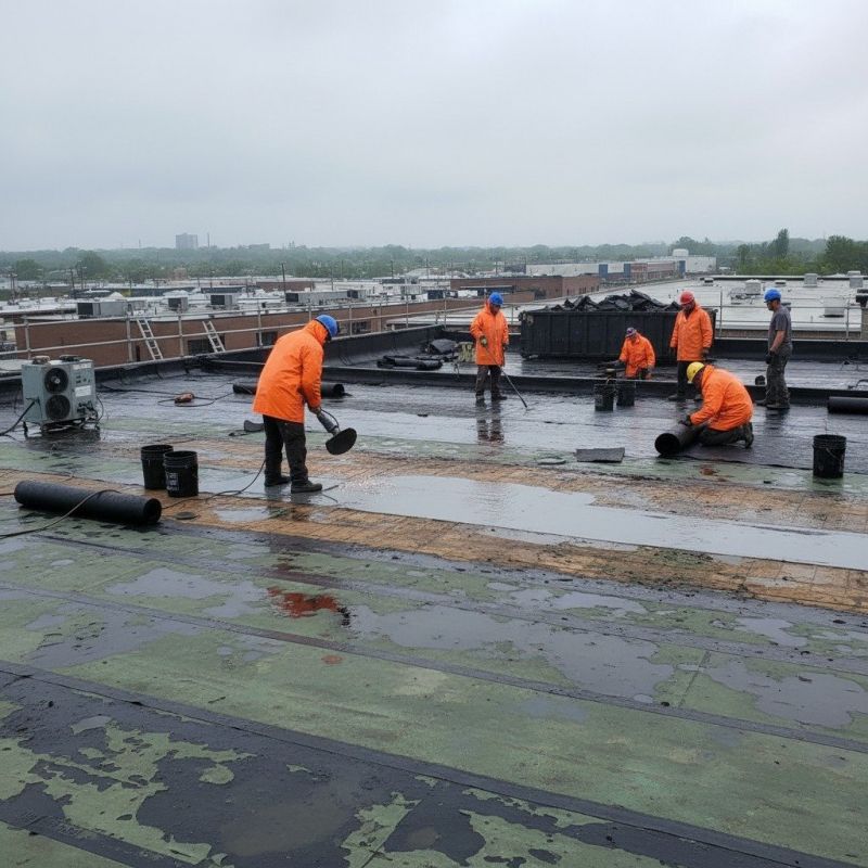 Industrial Roof Installation