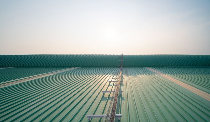 Products For Industrial Roof Installations in use